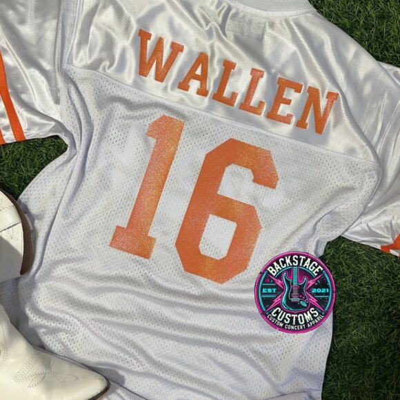 🧡 Vols Wallen Football Jersey - Picture 4 of 10